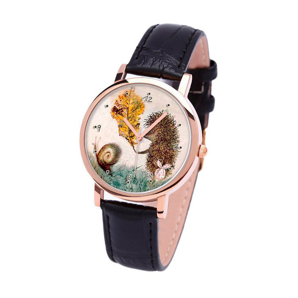 Hedgehog And Snail Watch