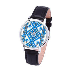 White Blue Color Watch