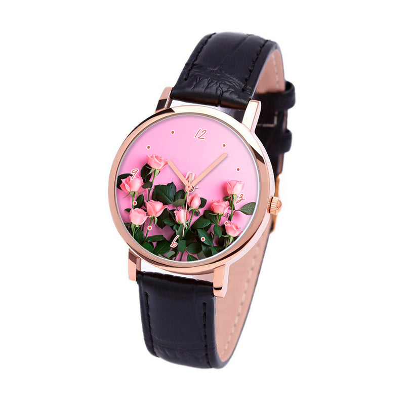 Pink Roses Watch