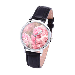 Pink Flower Watch
