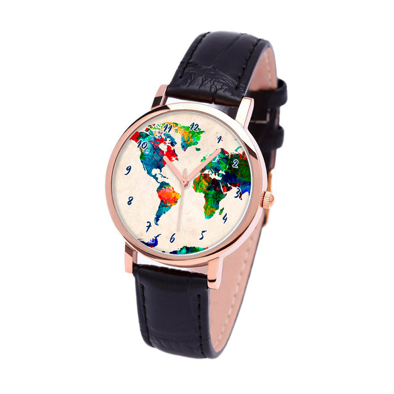 Multi Color Map Watch